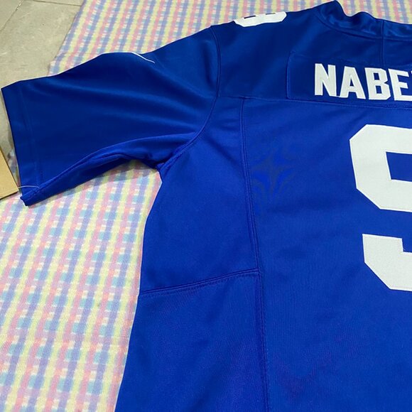 New York Giants Blue Jersey Nabers No. 9 - Picture 6 of 6